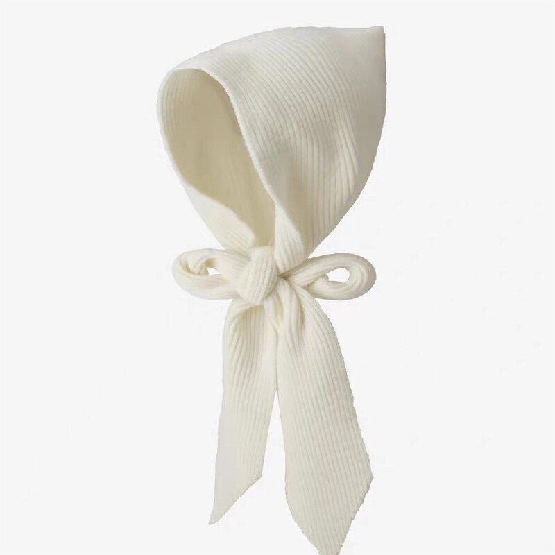 Knitted Scarf Supplier - HZW-61001 Women Winter Hooded Long