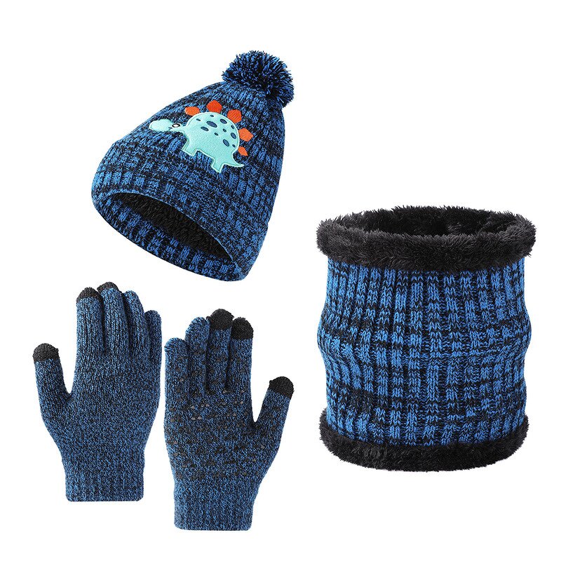 Kids Winter Set Manufacturer - HZM60627 Hat Gloves Scarf Set