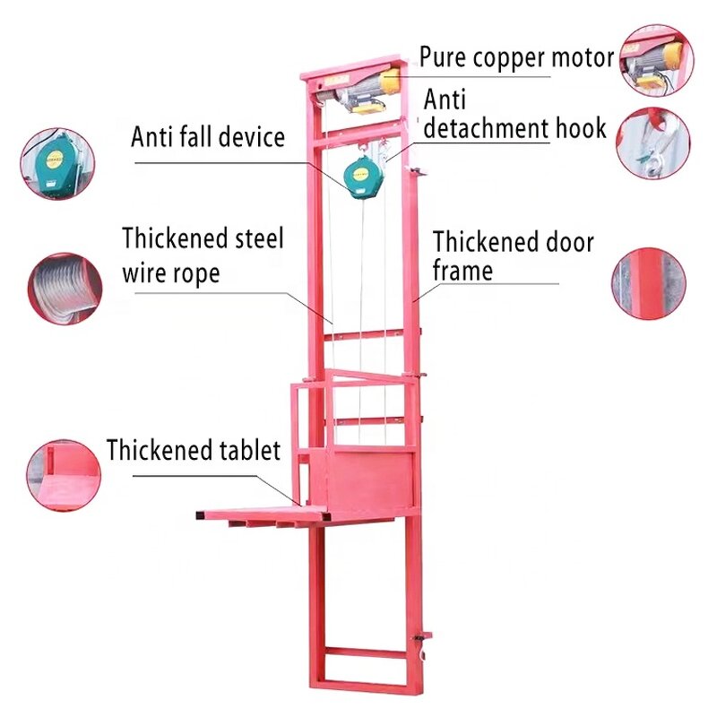 Small Home Elevator Manufacturer - Cargo Passenger 500KG