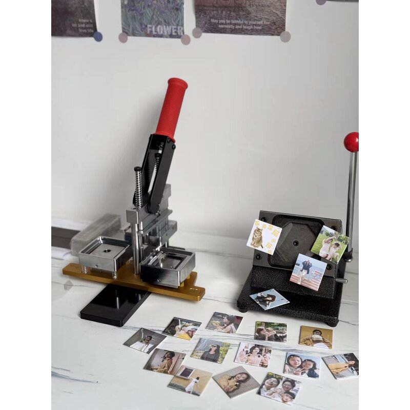 Snap Magnet Press Machine Manufacturer - 63.5x63.5mm