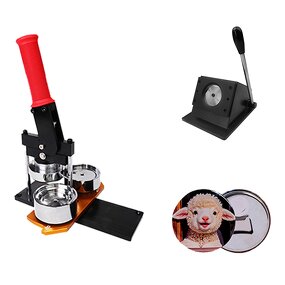 Badge Making Machine Supplier - DIY 58mm Round Semi-Automatic