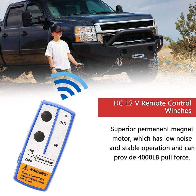 DC Electric Winch Manufacturer - Heavy Duty 12V 24V 13500LBS