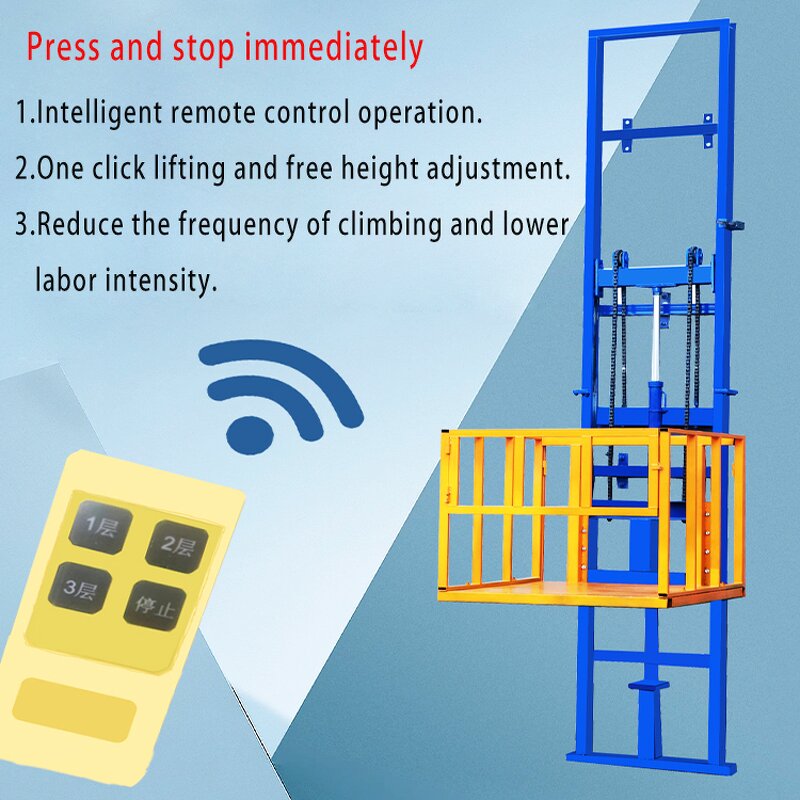 Hydraulic Electric Elevator Supplier - Wendy 2-10m 500kg