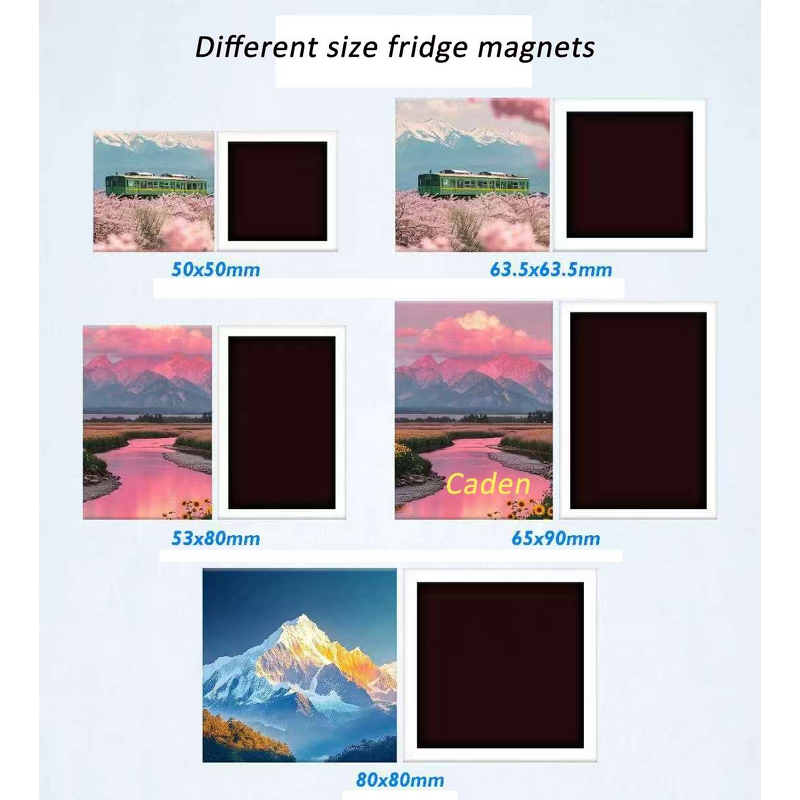 Fridge Magnet Machine Supplier - 50-80mm Square Manual Kit