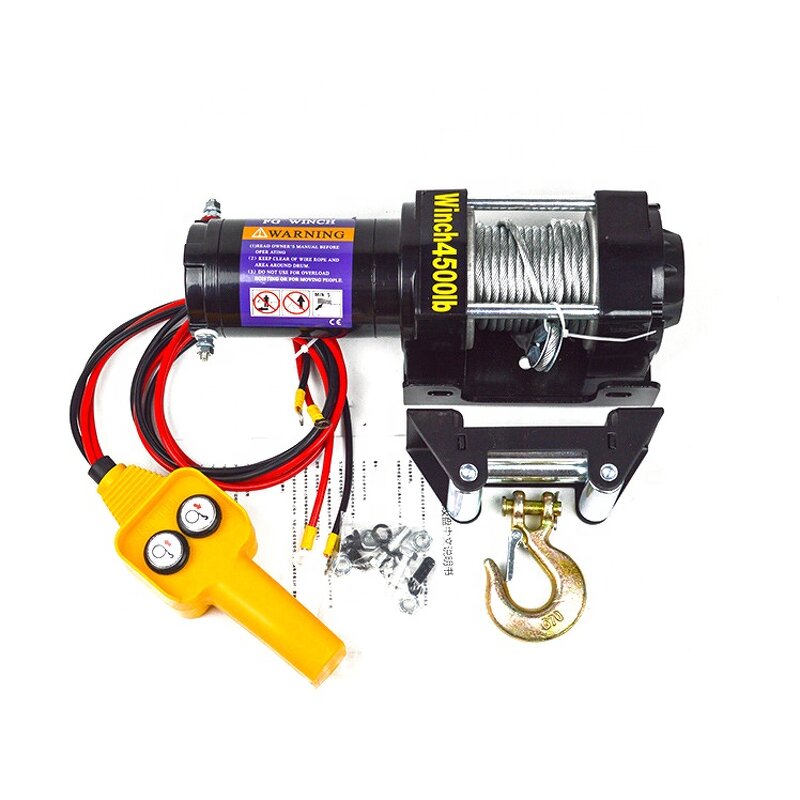 Vehicular Winch Supplier - 12V 24V 4500 LBS for Car