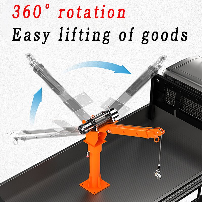 Truck Lifting Crane Supplier - Wendy 1-2ton Hydraulic Mounted