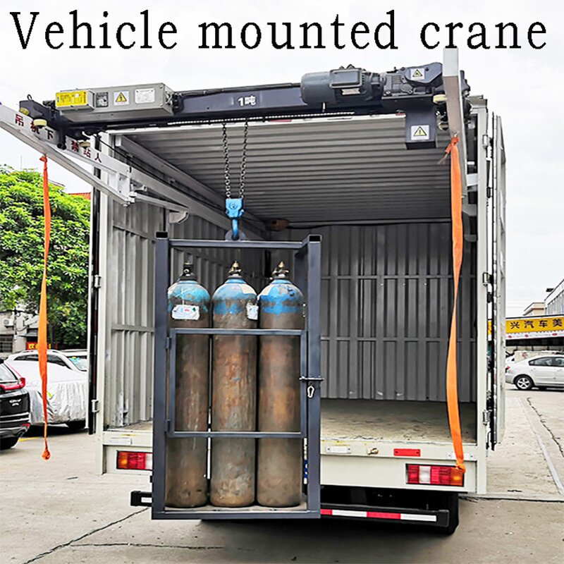 Electric Truck Crane Supplier - 220V with Remote Control