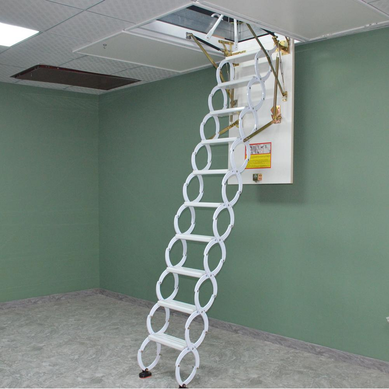 Invisible Stair Ladder Supplier - 2.5m Retraction Folding
