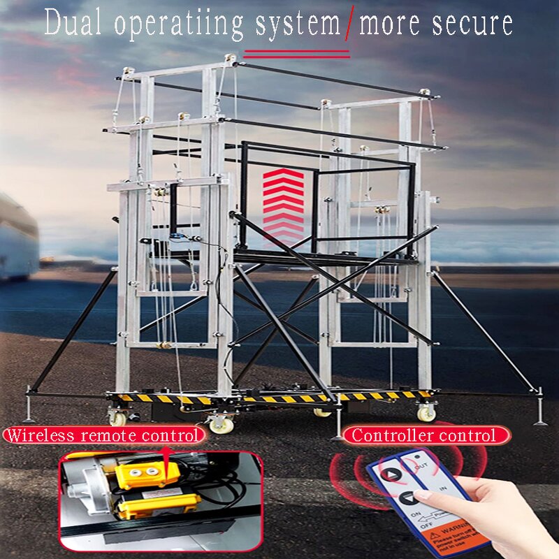 Electric Lifting Ladders Manufacturer - Y 2-10M 200-500Kg