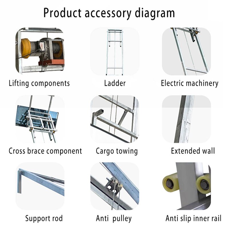 Solar Panel Ladder Manufacturer - Wendy 20M Installation Lift