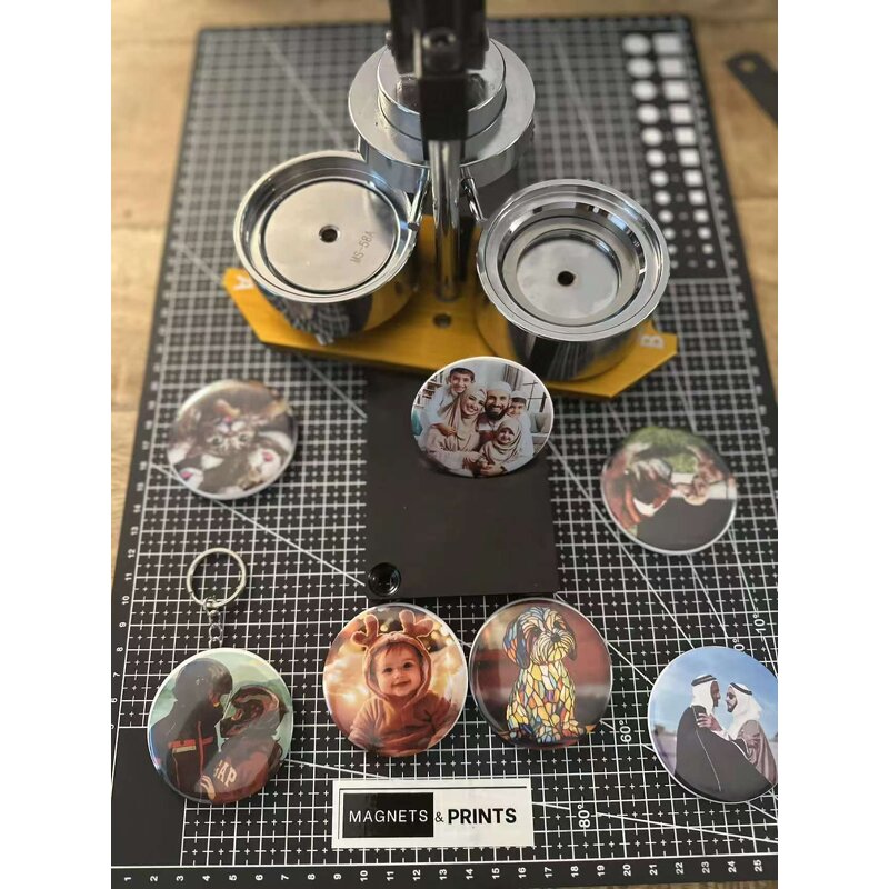 Badge Making Machine Supplier - Multifunctional Round 58mm