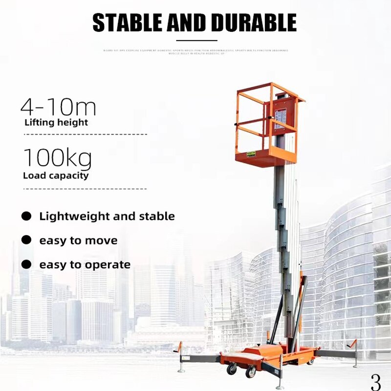 Aluminum Scaffolding Manufacturer - 10M Electric Hydraulic