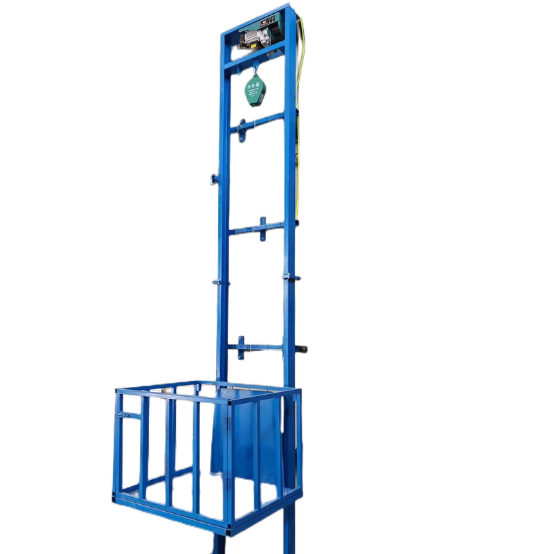 Mezzanines Cargo Lift Supplier - Guide Rail Home Use