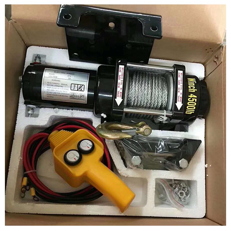 Vehicular Winch Supplier - 12V 24V 4500 LBS for Car