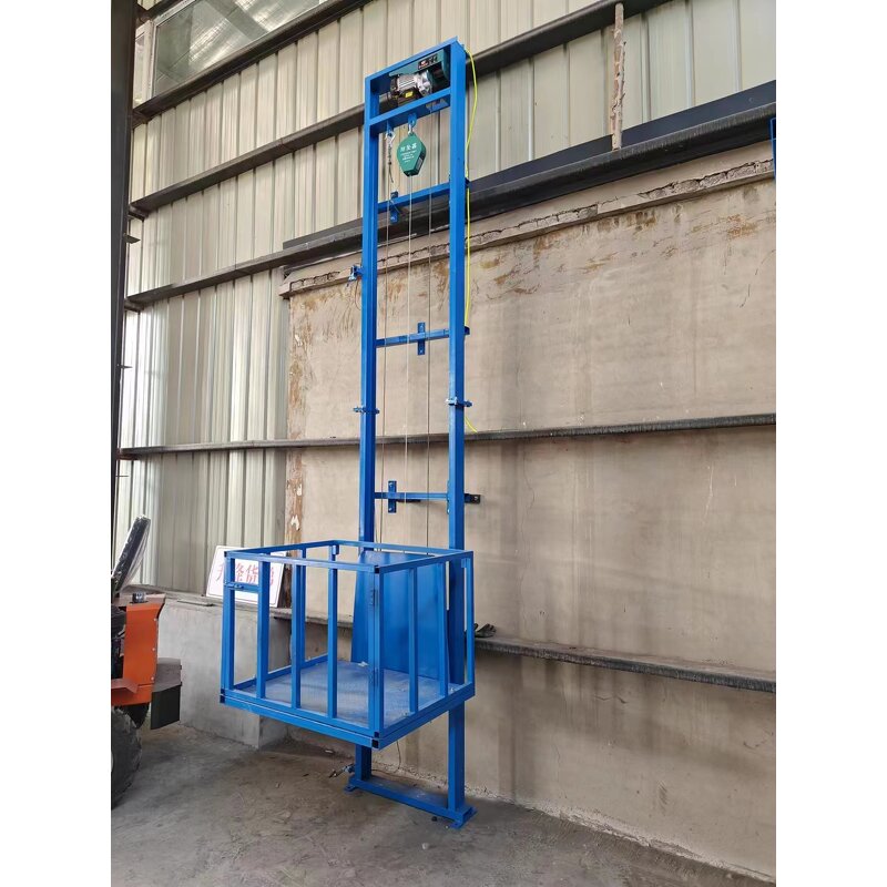Mezzanines Cargo Lift Supplier - Guide Rail Home Use