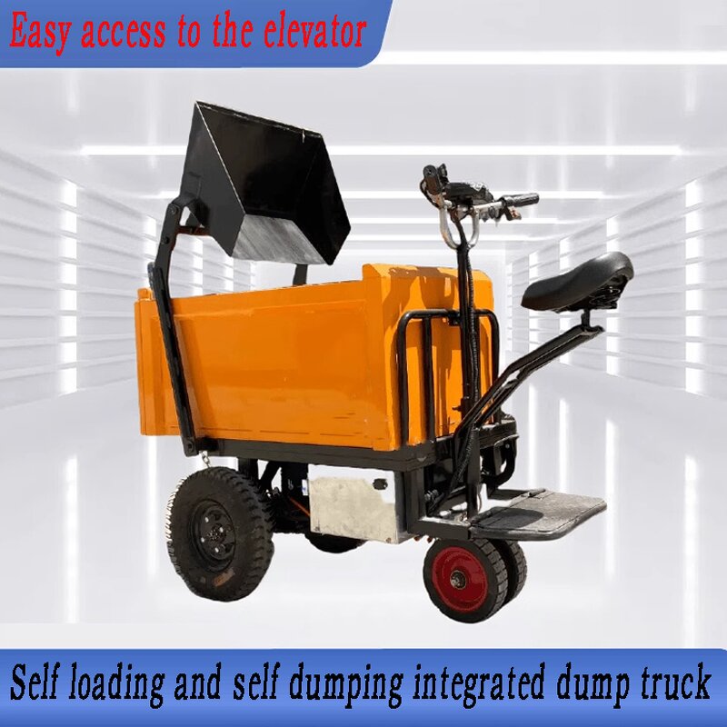 Electric Mini Dump Truck Manufacturer - 48V/32Ah Construction