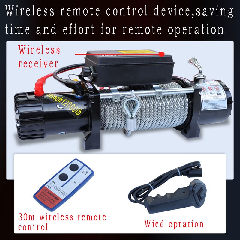 Mini Electrical Winch Manufacturer - Wendy AT2000 12v Anchor