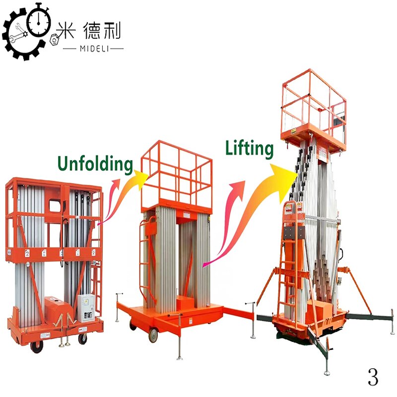 Aluminum Scaffolding Supplier - 6-14 M Mobile Lifting 200kg