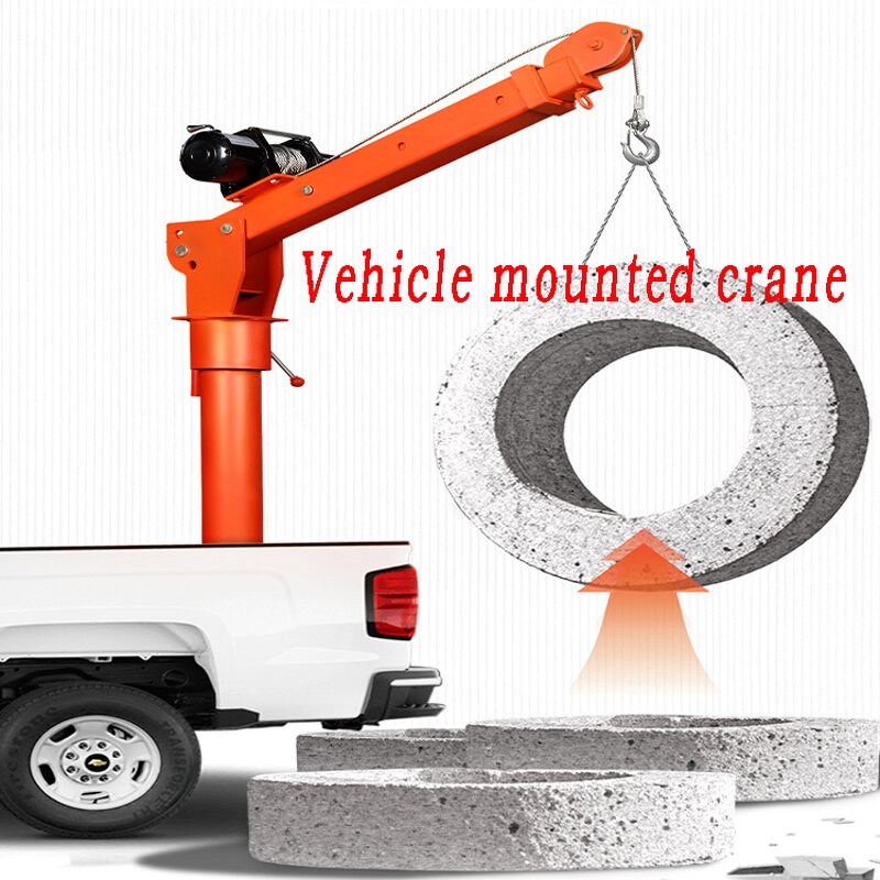 Truck Lifting Crane Supplier - Wendy 1-2ton Hydraulic Mounted