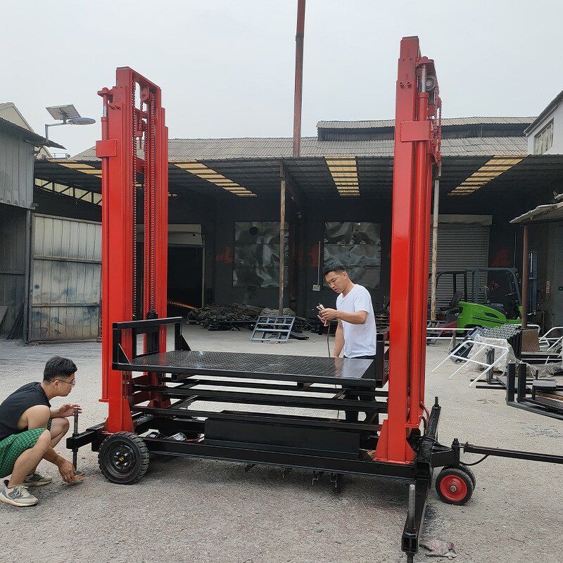 Plastering Vehicle Manufacturer - Construction Site Mobile