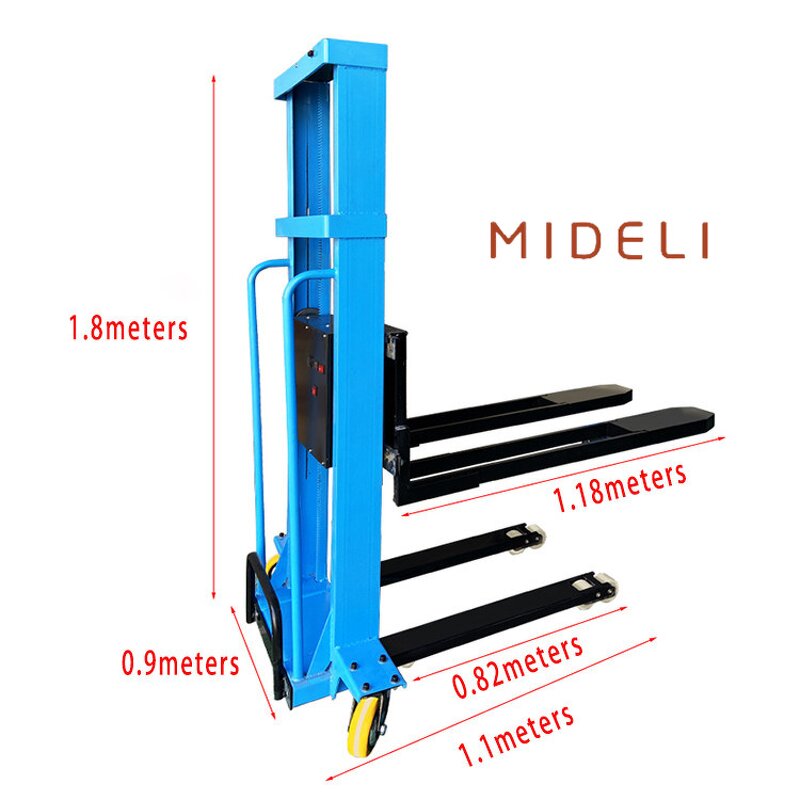 Portable Electric Forklift Manufacturer - W 1.6m Manual Pallet