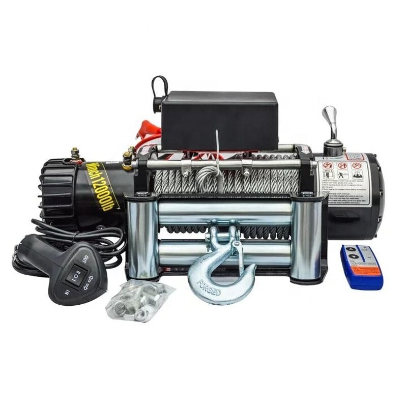 Electric Winch Supplier - 12 Volts 4x4 Winch for Pulling