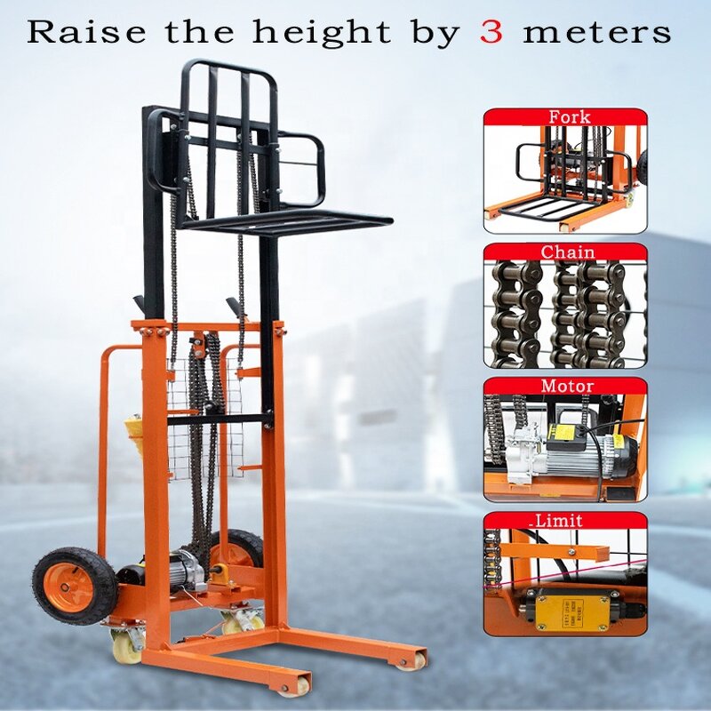 Forklift Trolley Supplier - Y 200-300kg 1.2m Stacker Car