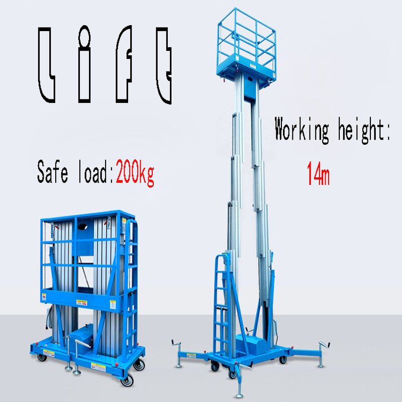 Aerial Working Platform Manufacturer - MIDE 4-10M 150kg One
