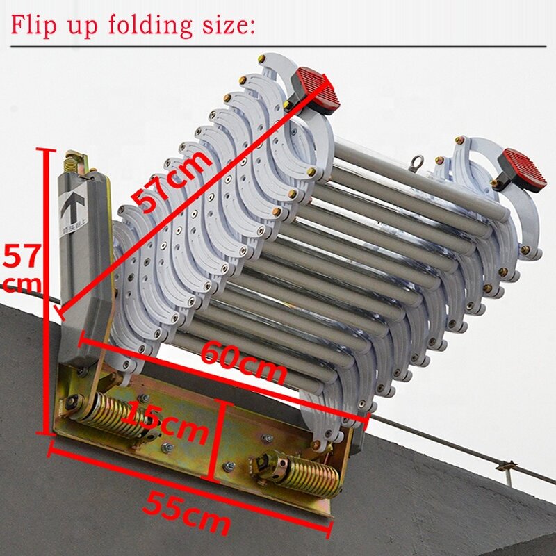 Remote Control Attic Ladder Supplier - W with Hatch Door