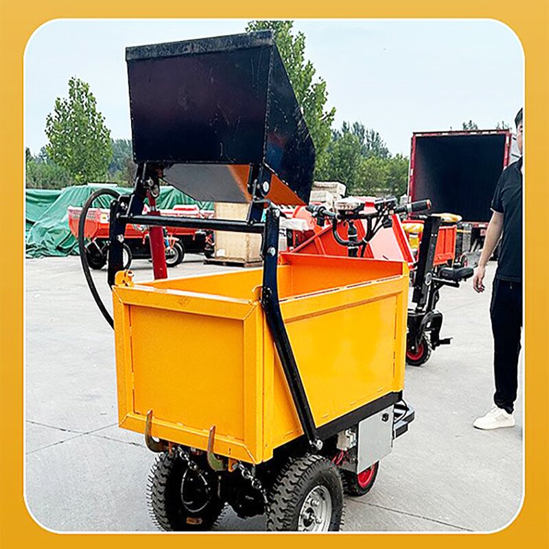 Electric Mini Dump Truck Manufacturer - 48V/32Ah Construction