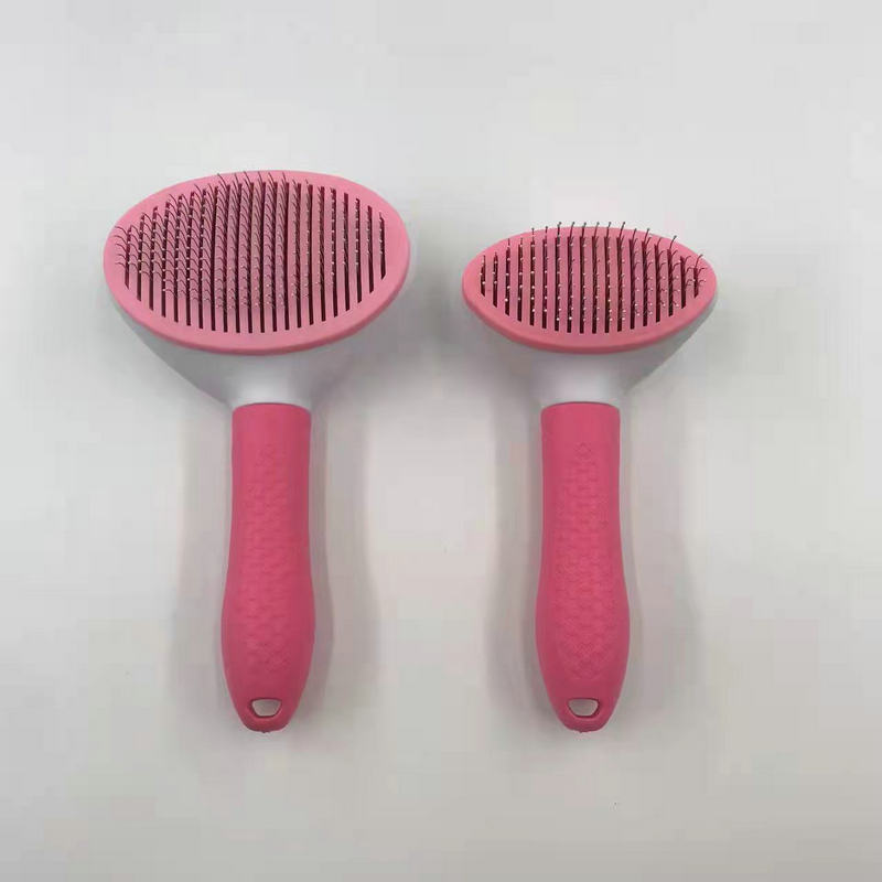 Automatic Leg Hair Comb for Cats Dogs Stainless Steel Needle Comb Detangling Eco-Friendly Plastic Floating Hair Removal Tool