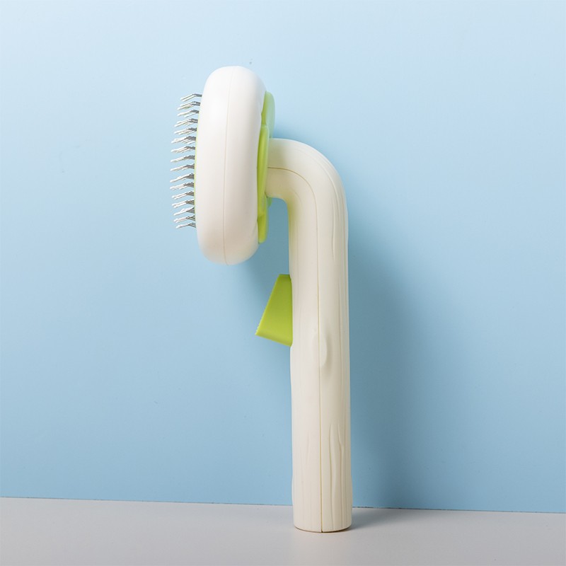 Hot Selling Eco-Friendly Plastic Fluffing Brush Hair Cleaning Pet Massage Comb for Cats Beauty Products for Bathroom Use
