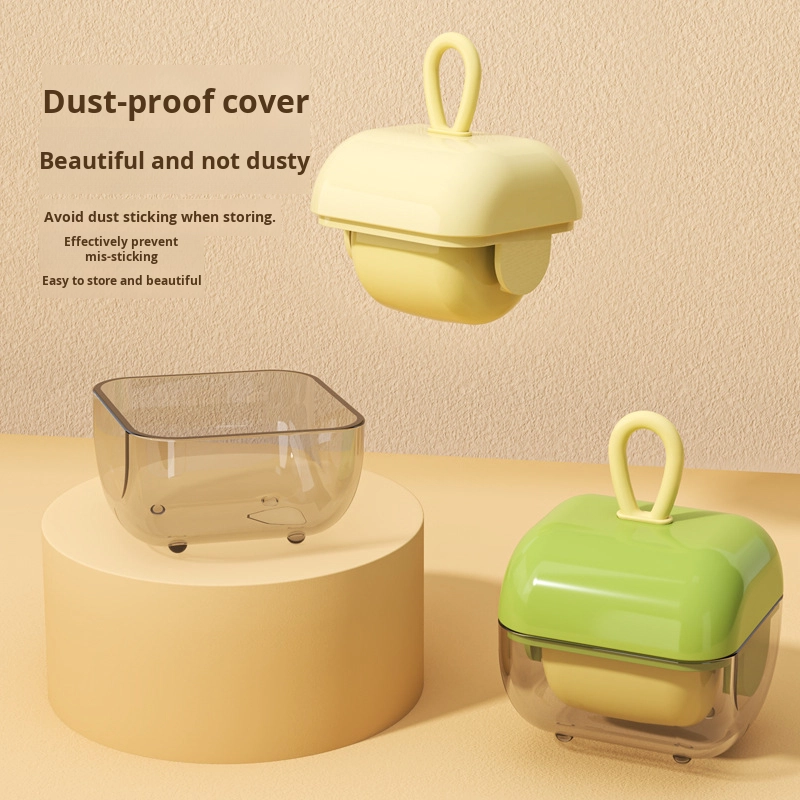 Portable Mini Compact Eco-Friendly Plastic Lint Remover Washable Cover for Cleaning Clothes Traces Dust Hair Removal Small