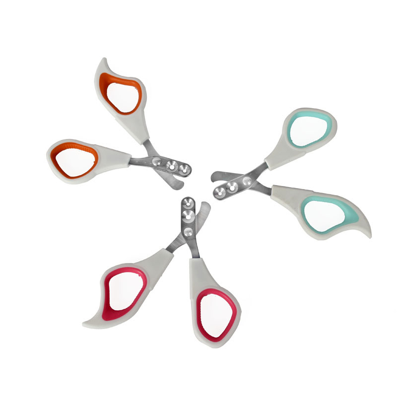 Small Medium Dog & Cat Nail Clippers Multi-Use Double round Hole Blind Clippers with Magic One Clip Tool Plastic Pack in Box