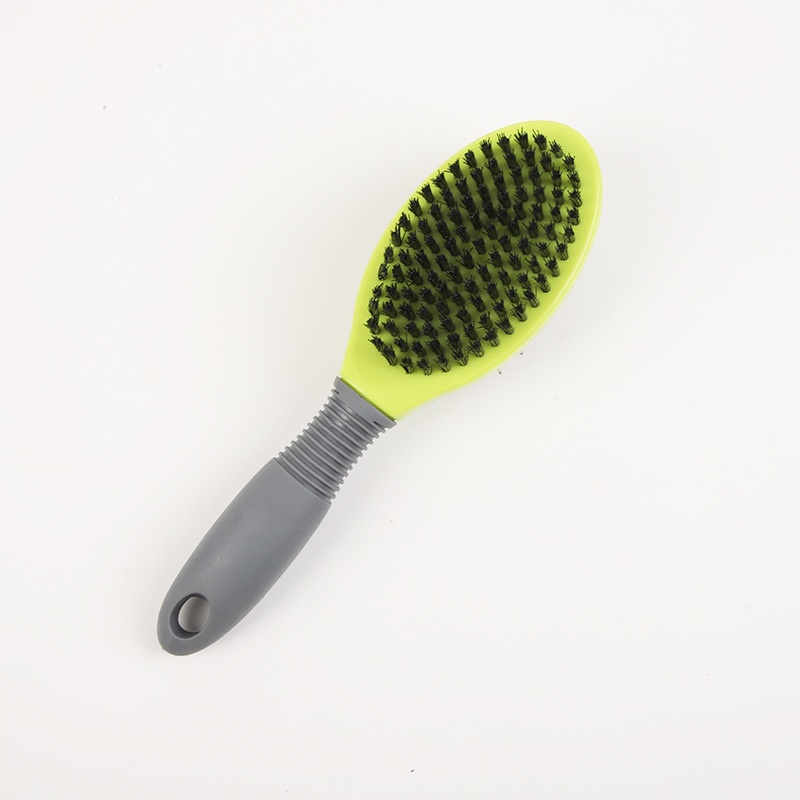 Customized 6-Piece Pet Supplies Set Yellow Green Plastic and Stainless Steel Dog Grooming Brushes Cleaning and Combining