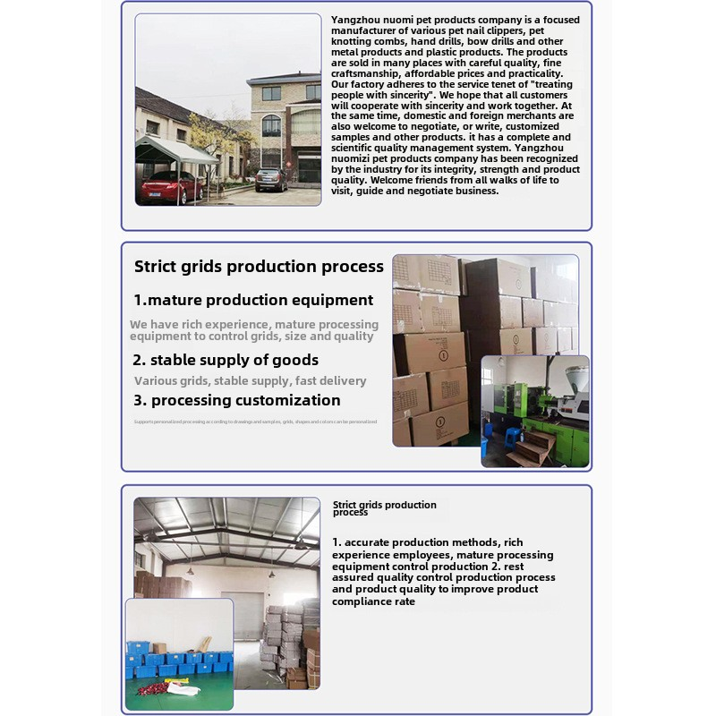 High-End Universal Plastic Beauty Nail Clippers for Teddy Dogs and Cats Manufacturer-Supplied Nail Scissors for Pet Grooming