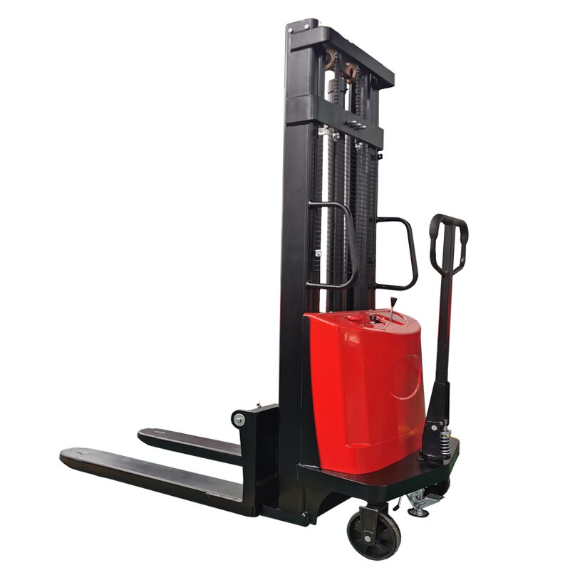 Semi-Electric Reach Stacker Manufacturer - China Made Heavy