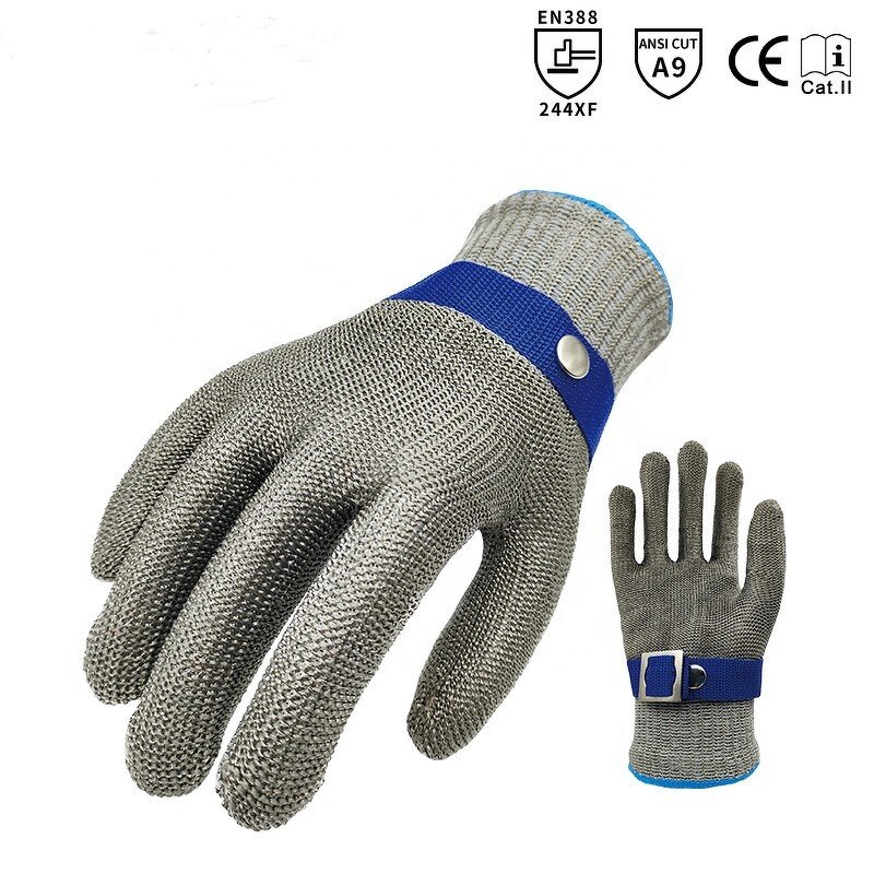 Metal Mesh Gloves Supplier - Stainless Steel Butcher Safety