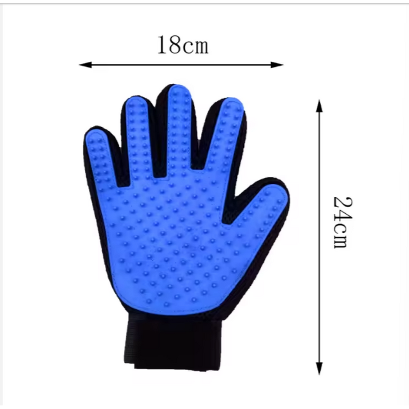 Pet Grooming Glove Supplier - Stock Deshedding Massage Mitt