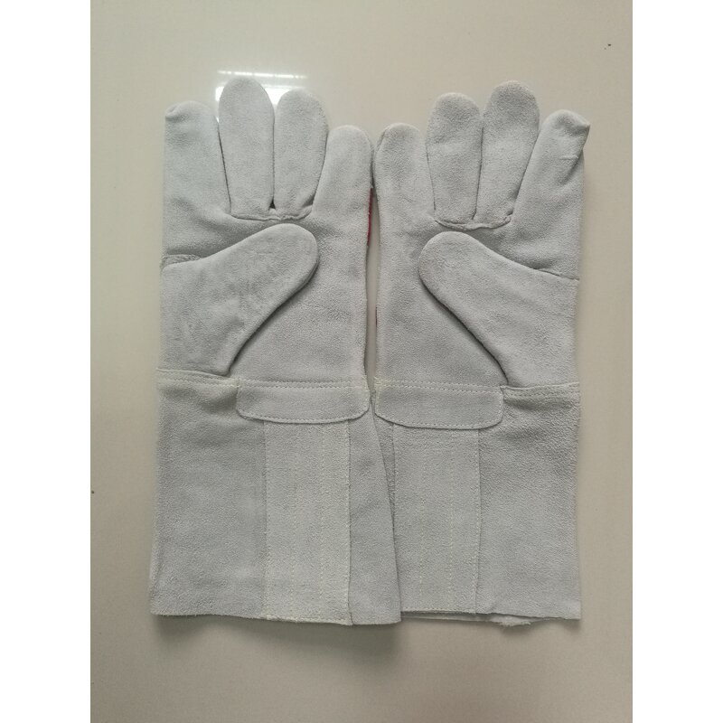 Cow Split Welding Gloves Supplier - Cotton Inner High Temperature
