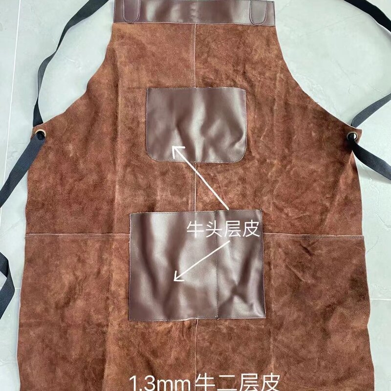 Welding Protective Apron Supplier - High-Temperature Cow Leather