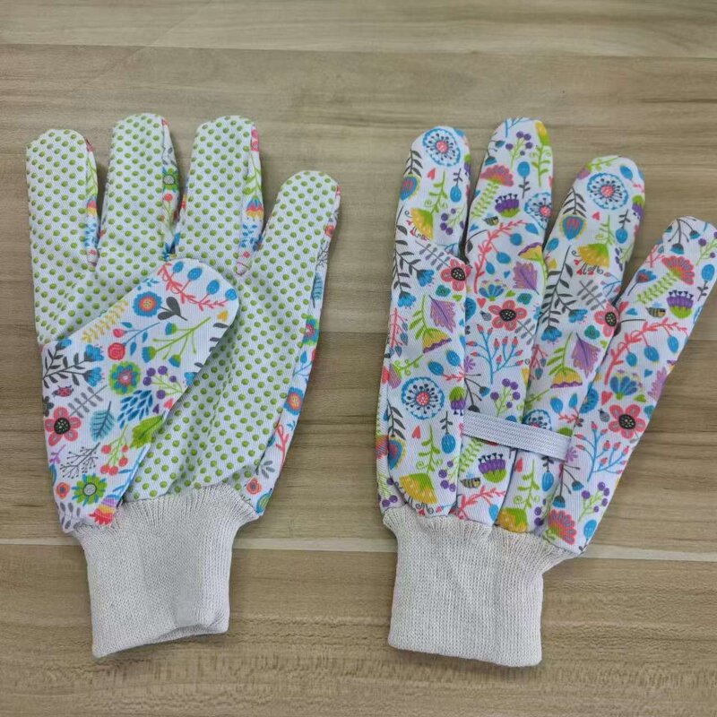 Gardening Gloves Manufacturer - Short Polyester-Cotton Anti-Prick
