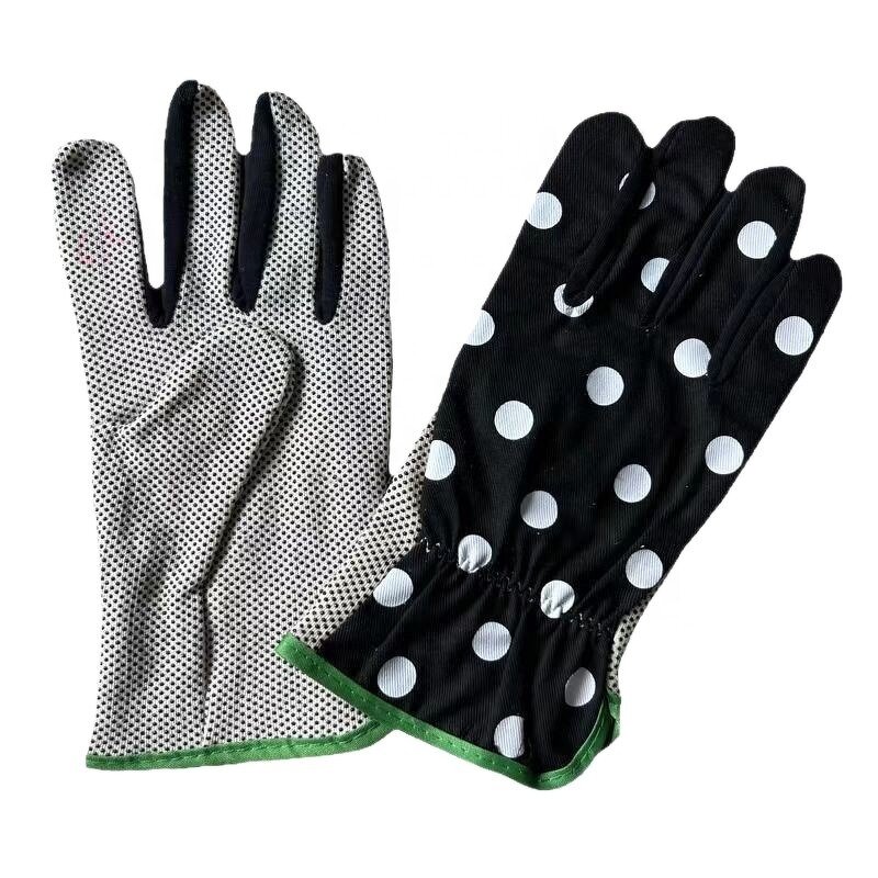 Safety Gardening Gloves Manufacturer - T/C Fabric with PVC Dots
