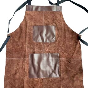 Welding Protective Apron Supplier - High-Temperature Cow Leather