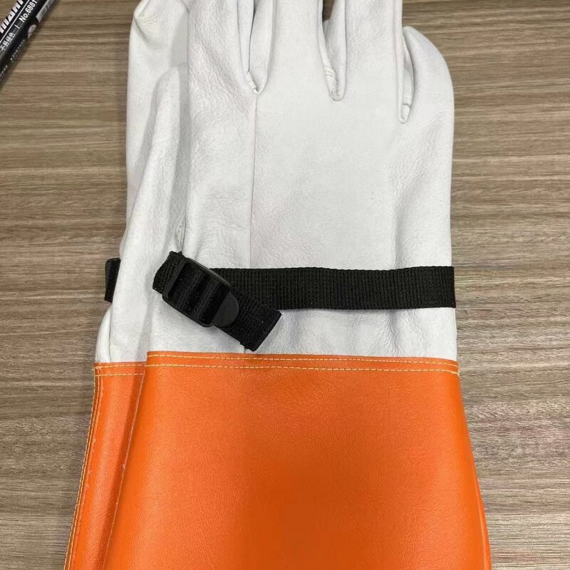 Insulating Gloves Supplier - Adjustable White Sheepskin Cuffs