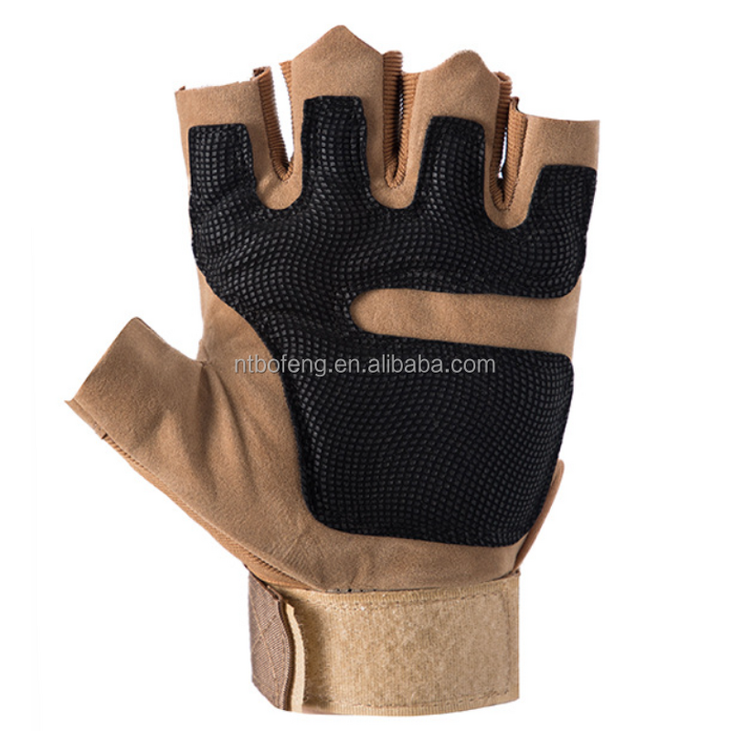 Tactical Gloves Supplier - New Half-Finger Polyester Outdoor