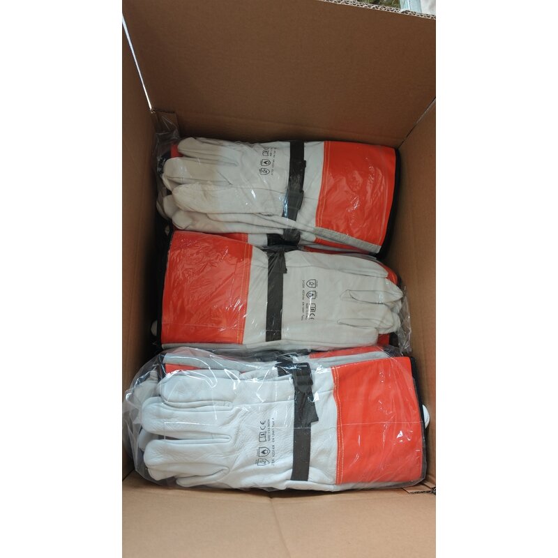 Insulating Gloves Supplier - Adjustable White Sheepskin Cuffs