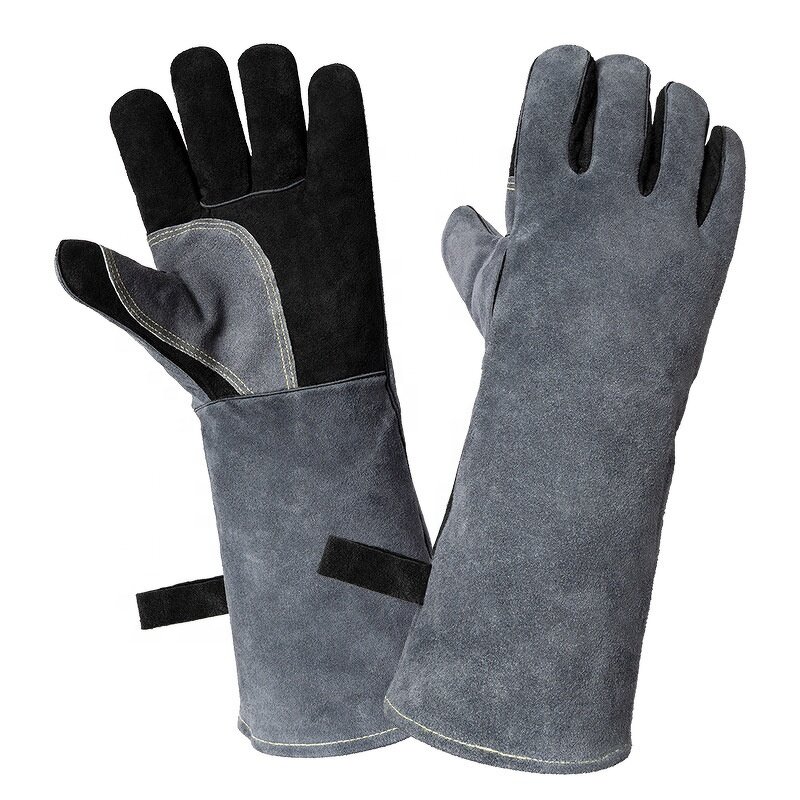 Premium Safety Gloves Supplier - XL Cow Leather Heat-Resistant