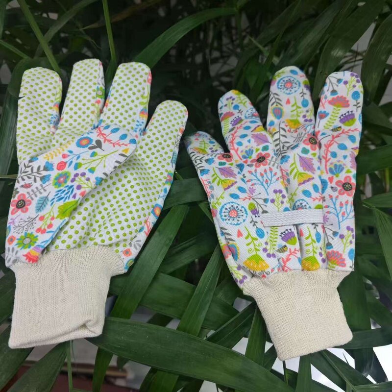Gardening Gloves Manufacturer - Short Polyester-Cotton Anti-Prick