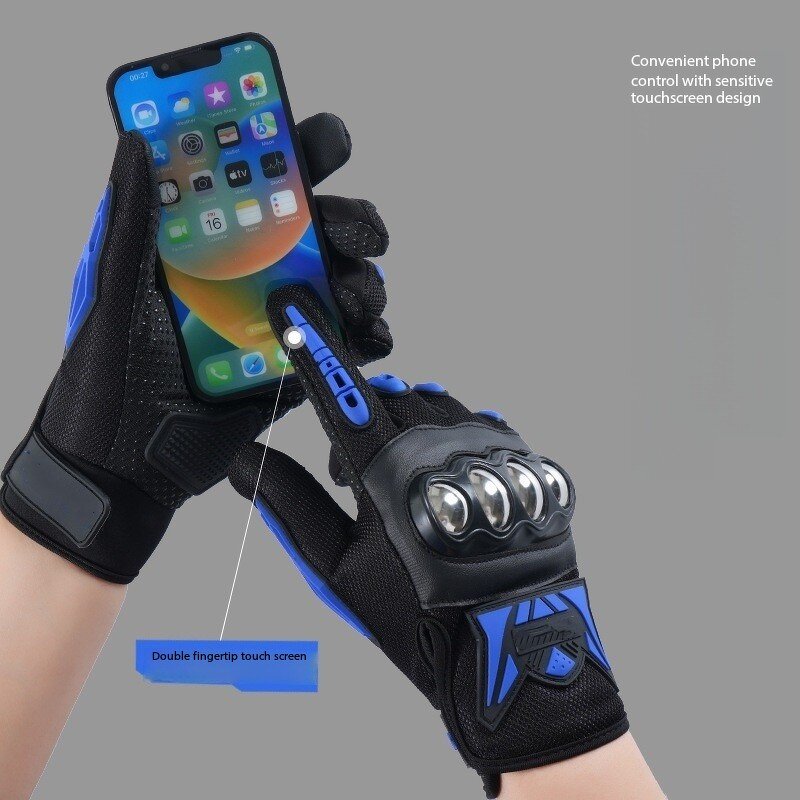 Protective Motocross Gloves Manufacturer - Autumn/Winter Leather